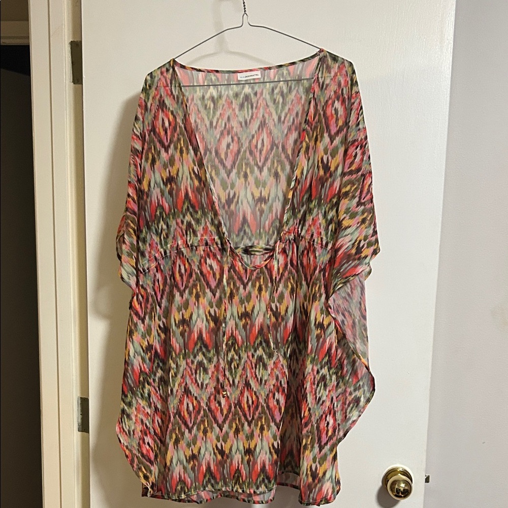 Bleu Rod Beattie Multicolor Patterned Top